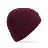 Winter hat - mod. B380:Burgundy, 97% acrylic / 2% polyester / 1% elastane, One Size